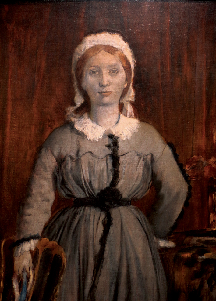  埃德加·德加 Edgar Degas—— 女子肖像 (6)